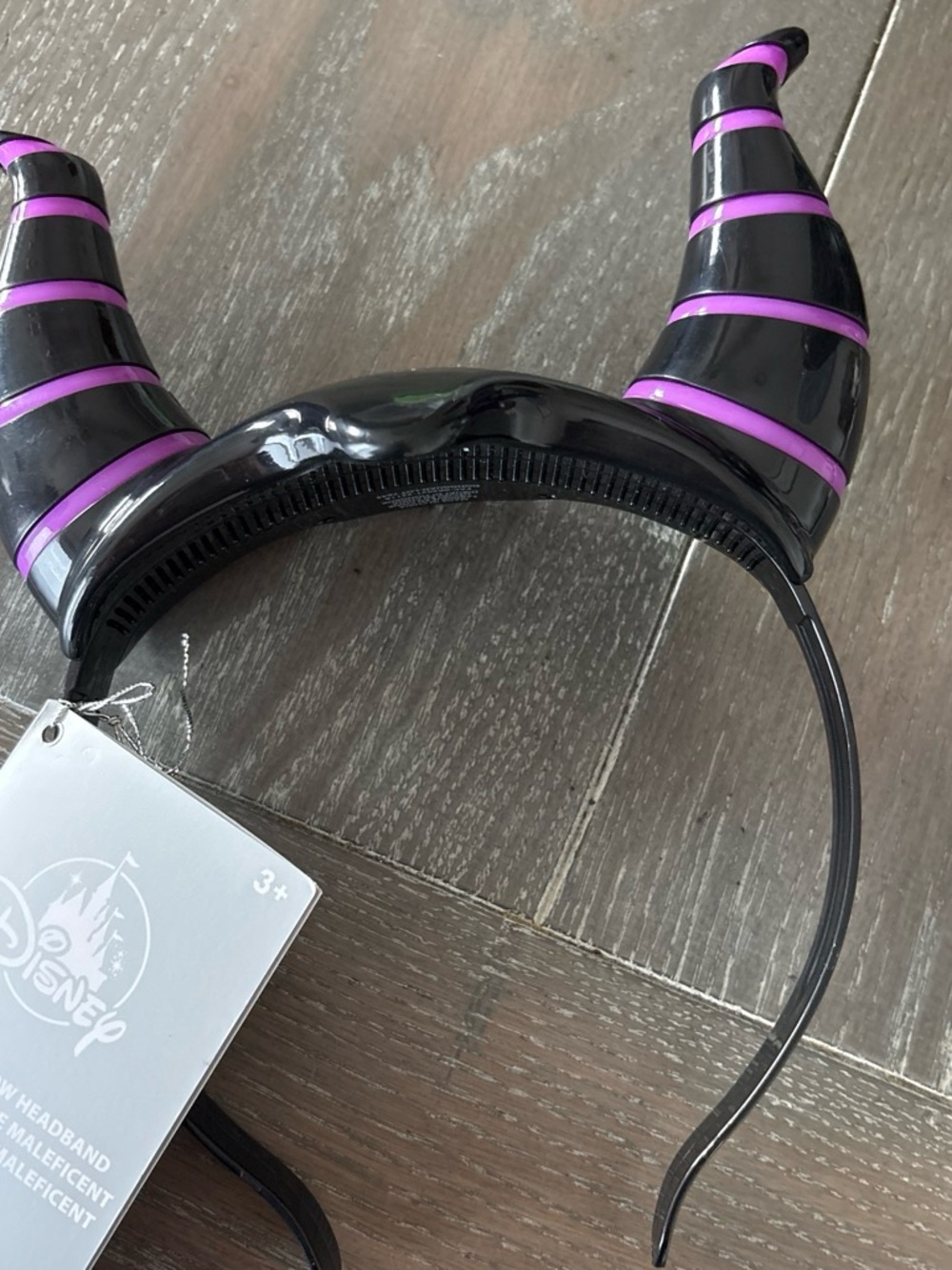 Malificent light up Black and Hot Pink Horn Headband - Women Accessories - Picture 3 of 3